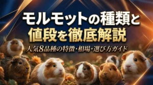モルモットの種類と値段を徹底解説｜人気8品種の特徴・相場・選び方ガイド